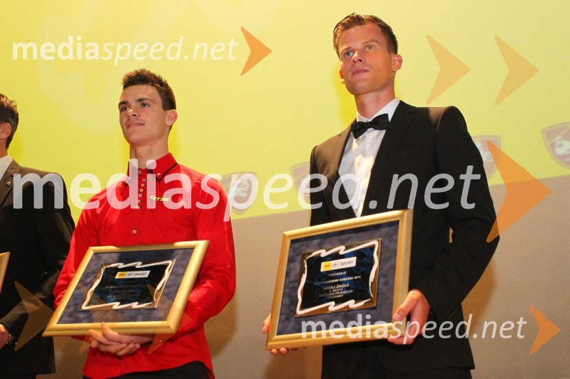  Tim Gajser, motokrosist (Motocross-Ski Gajser team);  Matej Žagar, speedwayist (AMTK Ljubljana)Podelitev nagrad državnim prvakom AMZS