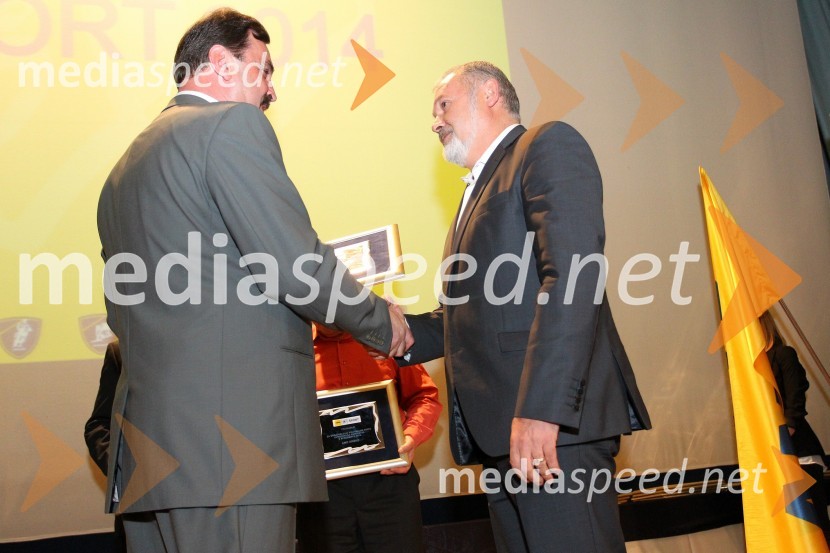  Drago Alenc, predsednik strokovnega sveta AMZS Šport pri AMZS Slovenija;  Rado Stojanovič, predsednik AMTK LjubljanaPodelitev nagrad državnim prvakom AMZS