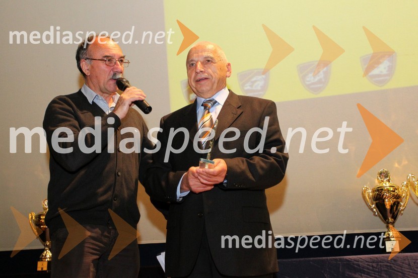  Marjan Fortin;  Ivan Molan, nekdanji speedwayist, AMD KrškoPodelitev nagrad državnim prvakom AMZS