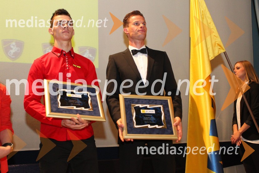  Tim Gajser, motokrosist (Motocross-Ski Gajser team);  Matej Žagar, speedwayist (AMTK Ljubljana)Podelitev nagrad državnim prvakom AMZS