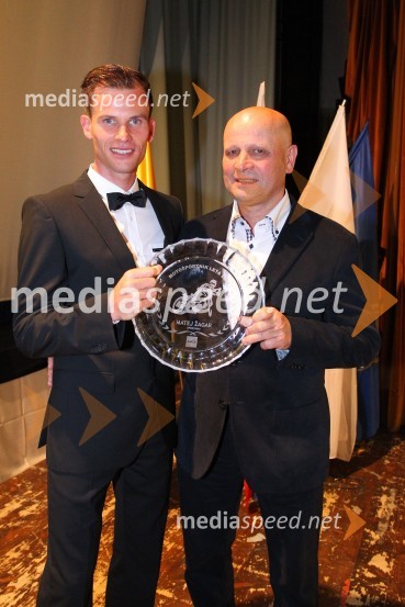  Matej Žagar, speedwayist (AMTK Ljubljana);  Franc ŽagarPodelitev nagrad državnim prvakom AMZS