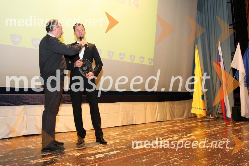  Marjan Fortin;  Matej Žagar, speedwayist (AMTK Ljubljana)Podelitev nagrad državnim prvakom AMZS