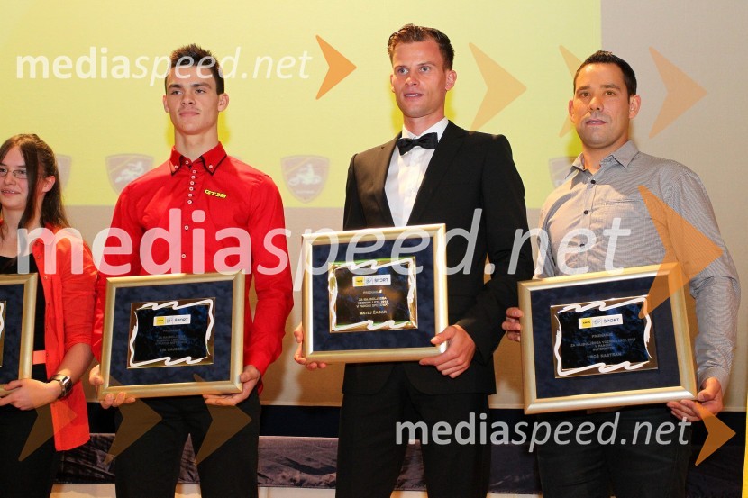  Katja Pivk, karting (AMD Šlander Celje);  Tim Gajser, motokrosist (Motocross-Ski Gajser team);  Matej Žagar, speedwayist (AMTK Ljubljana);  Uroš Nastran, supermotociklistPodelitev nagrad državnim prvakom AMZS