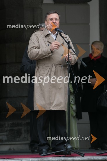  Zoran Janković, župan MOL, predsednik PSZnani Slovenci martinovali v Ljubljani