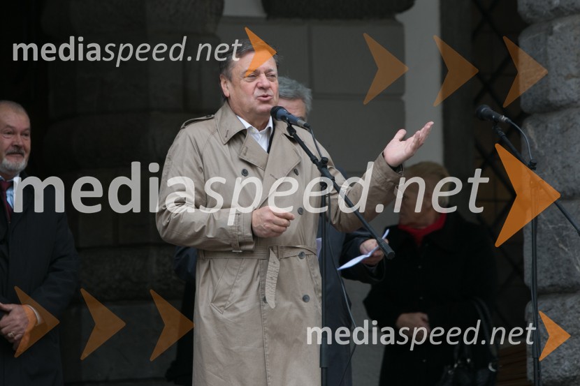  Zoran Janković, župan MOL, predsednik PSZnani Slovenci martinovali v Ljubljani