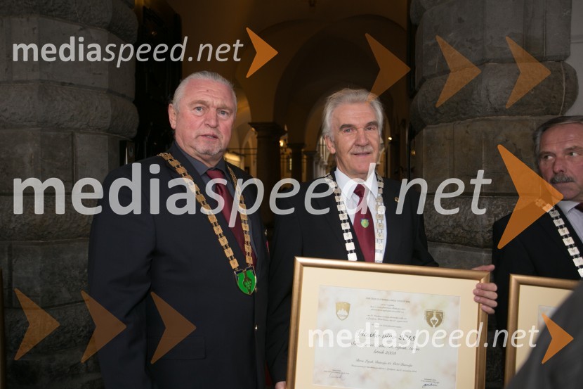  Ivan  Mijošek, vinar;  Boris LisjakZnani Slovenci martinovali v Ljubljani