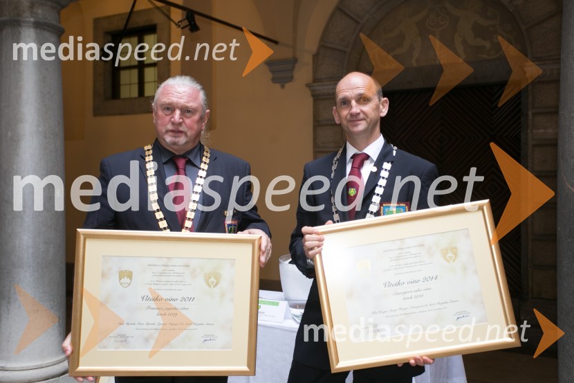  Ivan  Mijošek, vinar;  Drago KregarZnani Slovenci martinovali v Ljubljani
