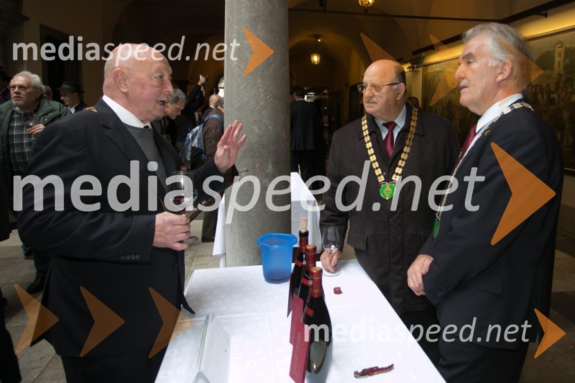  Franc Jankovič;  ... ;  Boris LisjakZnani Slovenci martinovali v Ljubljani