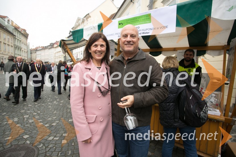  Maja Klančnik;  Iztok Klančnik, direktor HP SlovenijaZnani Slovenci martinovali v Ljubljani