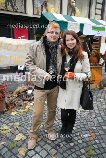  Rok Britovšek, Mercedes-Benz Klub;  Natalija HočevarZnani Slovenci martinovali v Ljubljani