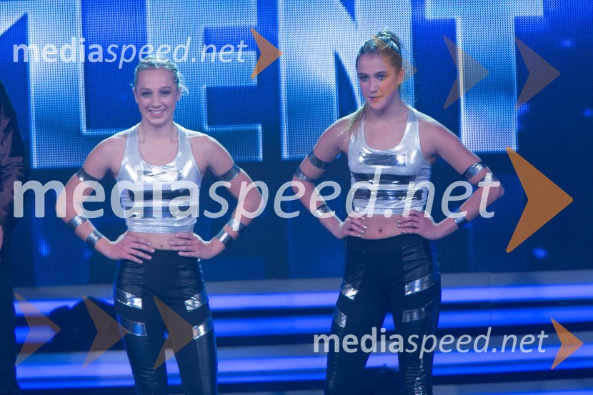  Maša Štucin, plesalka;  Laura VišnarSlovenija ima talent 2014, druga polfinalna oddaja