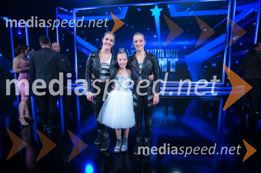  Laura Višnar;  Alenka Vozlič;  Maša Štucin, plesalkaSlovenija ima talent 2014, druga polfinalna oddaja