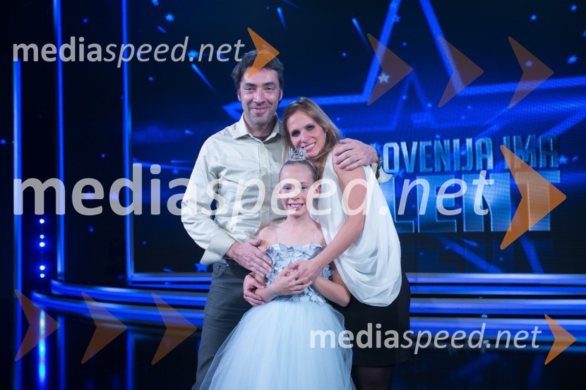  Sebastjan Vozlič;  Alenka Vozlič;  Martina VozličSlovenija ima talent 2014, druga polfinalna oddaja