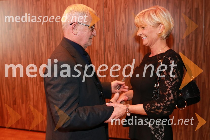 dr. Peter  Čeferin, pravnik, pisatelj;  Sonja Poljanšek Škrabec, lastnica Welness centra SunnyMoje zgodbe, predstavitev knjige Petra Čeferina