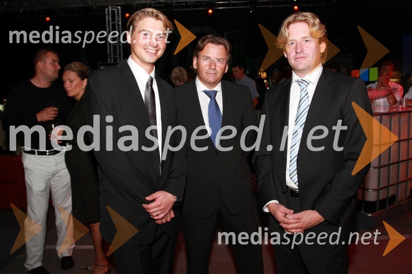 Wilfried Weitgasser, direktor Porsche Slovenija in ...Nočna vožnja Audi