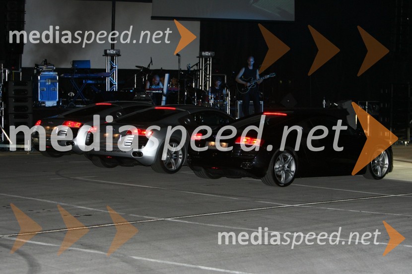 Predstavitev Audi R8Nočna vožnja Audi