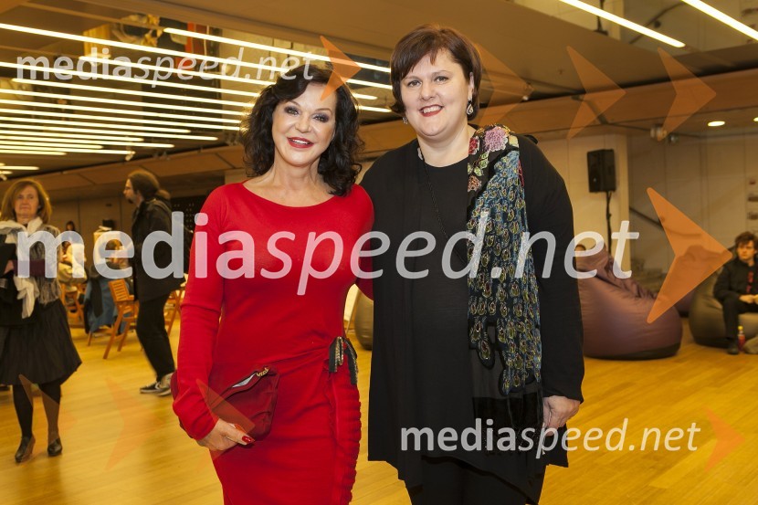  Miša Molk, voditeljica;  Uršula Cetinski, direktorica, Cankarjev dom25. mednarodni filmski festival Liffe, zaključek