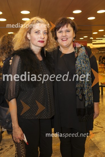  Hermina Kovačič, novinarka;  Uršula Cetinski, direktorica, Cankarjev dom25. mednarodni filmski festival Liffe, zaključek