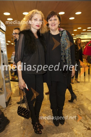  Hermina Kovačič, novinarka;  Uršula Cetinski, direktorica, Cankarjev dom25. mednarodni filmski festival Liffe, zaključek