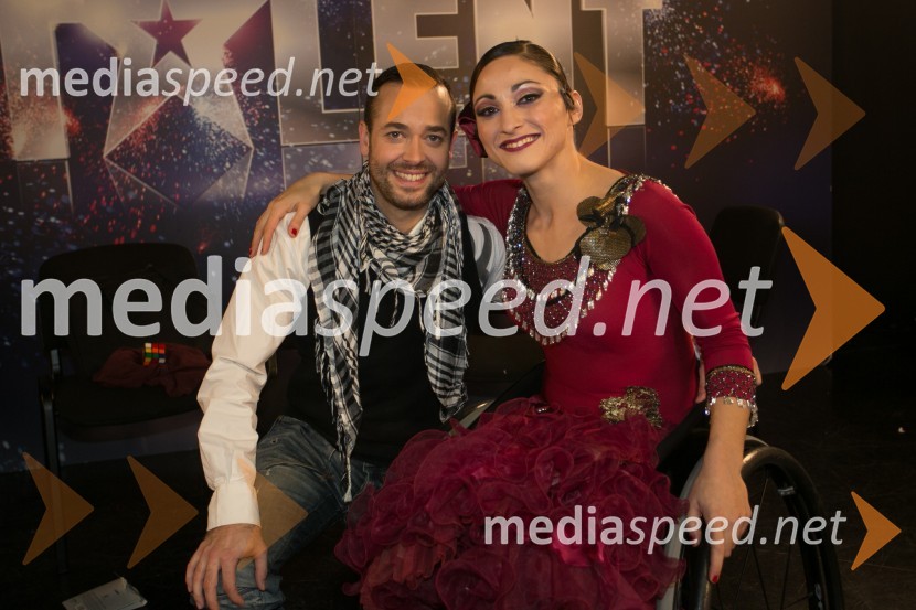  Klemen  Pirman, plesalec;  Barbara ŠamperlSlovenija ima talent 2014, tretja polfinalna oddaja