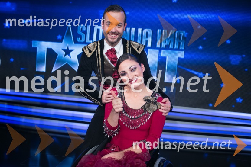  Klemen  Pirman, plesalec;  Barbara  Šamperl, plesalkaSlovenija ima talent 2014, tretja polfinalna oddaja