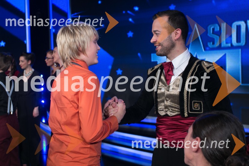  Staš Zupanc;  Klemen  Pirman, plesalecSlovenija ima talent 2014, tretja polfinalna oddaja