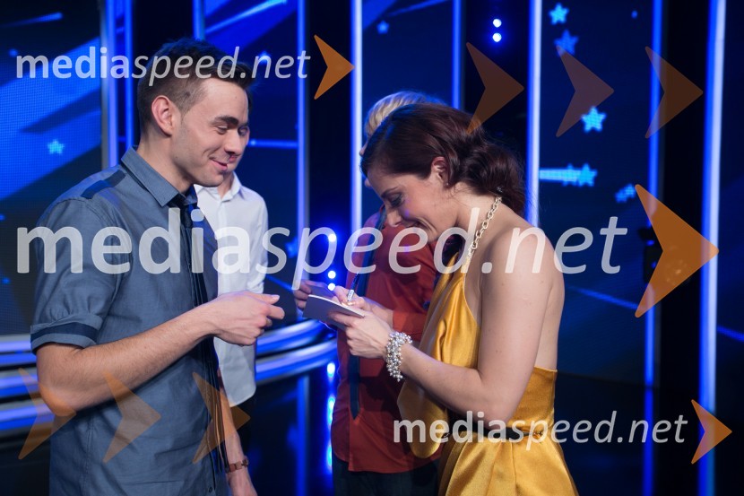  Erik Mihelič;  Ana Klašnja, balerinaSlovenija ima talent 2014, tretja polfinalna oddaja