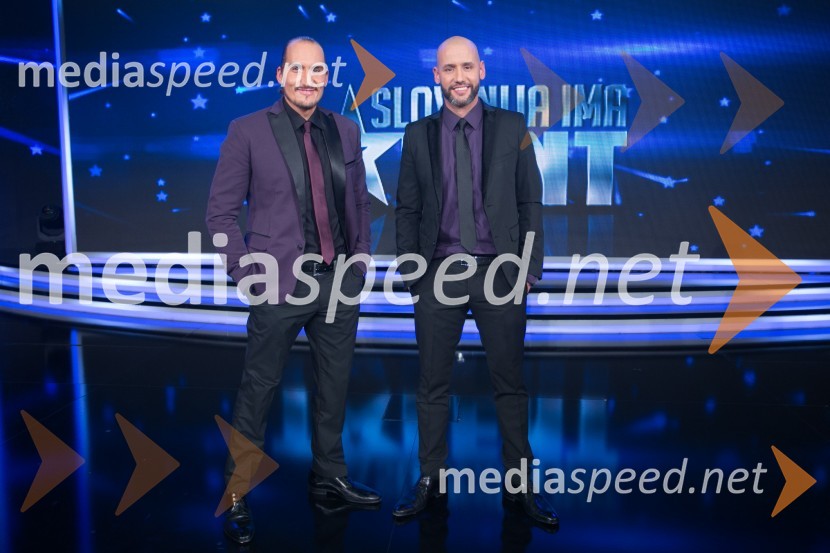  Vid  Valič, voditelj;  Peter Poles, voditeljSlovenija ima talent 2014, tretja polfinalna oddaja