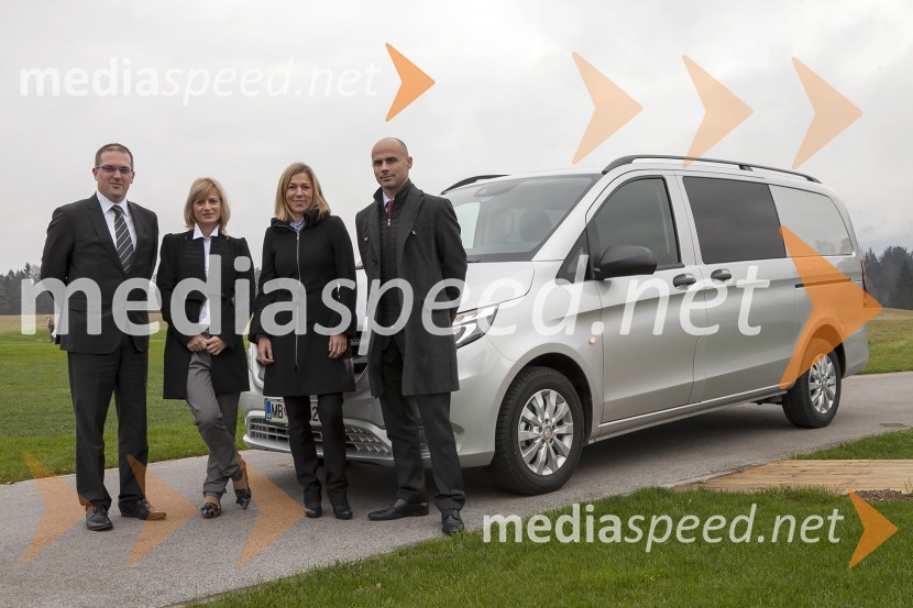  ... ;  Metka  Kejžar, odnosi z javnostjo Autocommerce d.o.o.;  Metka Orel, marketing, Autocommerce d.o.o.;  Andrej Bergant, direktor prodaje, Autocommerce d.o.o.Mercedes-Benz Vito, slovenska predstavitev