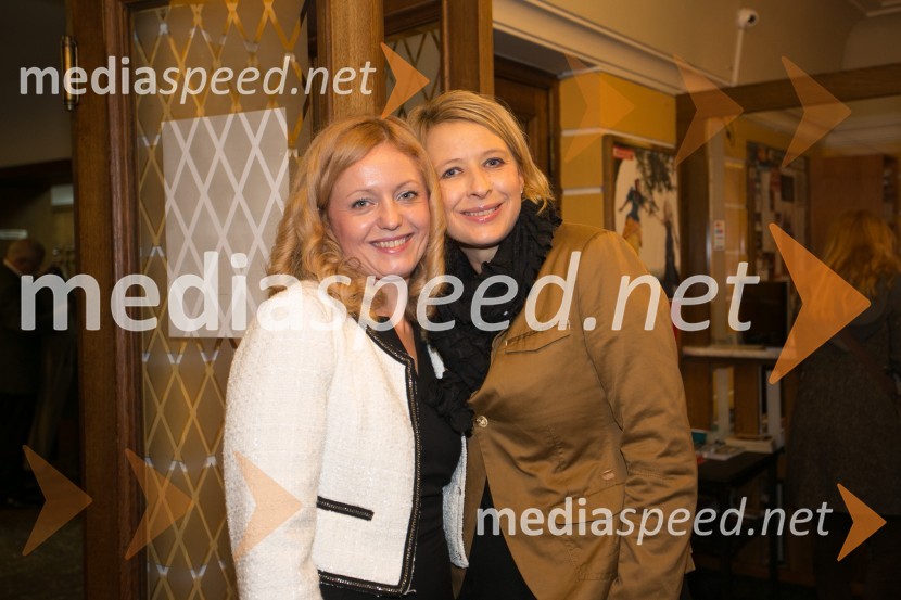mag. Tina Kosi, upravnica SLG Celje;  Tatjana Doma, dramaturginja SLG CeljeVorkšop na Moljera, premiera SLG Celje