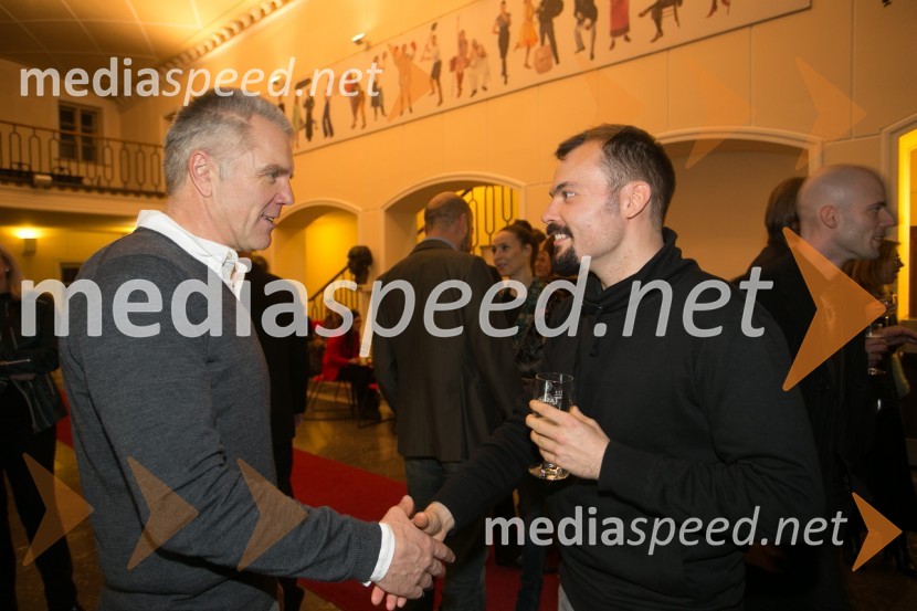 Brane  Završan, igralec;  Jernej Kobal, režiserVorkšop na Moljera, premiera SLG Celje