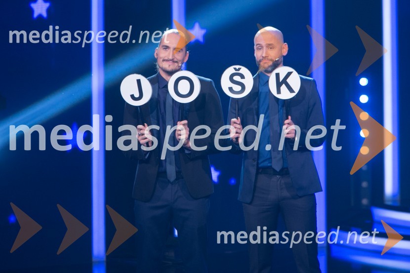  Vid  Valič, voditelj;  Peter Poles, voditeljSlovenija ima talent 2014, četrta polfinalna oddaja