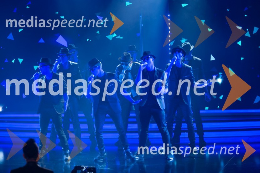  Matej Hribernik, Blue ManSlovenija ima talent 2014, četrta polfinalna oddaja