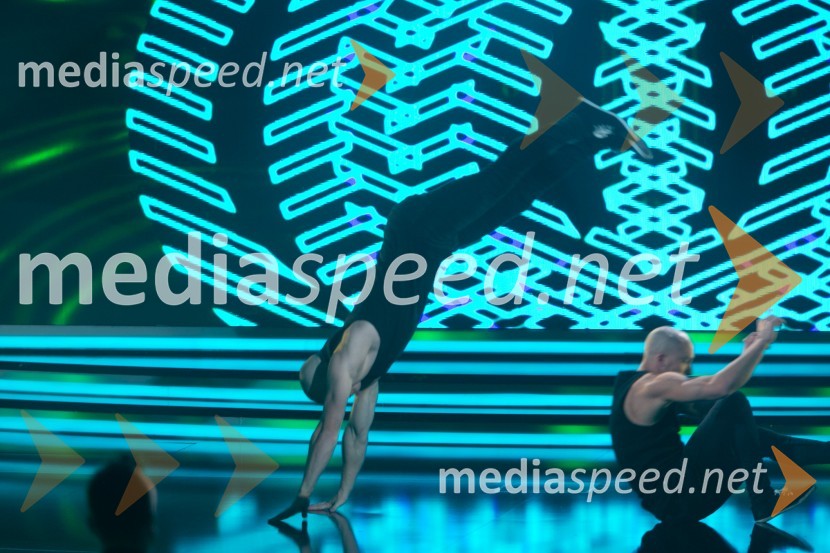  Blaž Slanič;  Filip KržišnikSlovenija ima talent 2014, četrta polfinalna oddaja