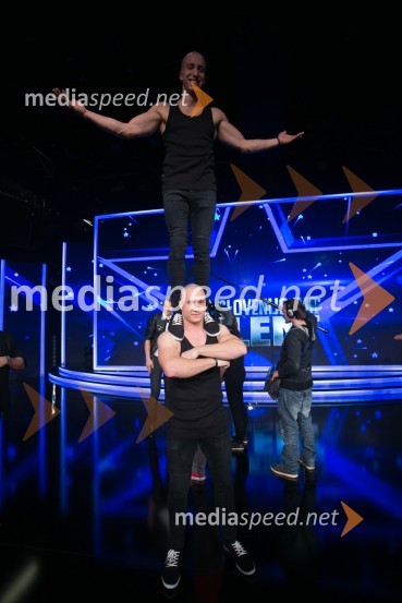  Filip Kržišnik;  Blaž SlaničSlovenija ima talent 2014, četrta polfinalna oddaja