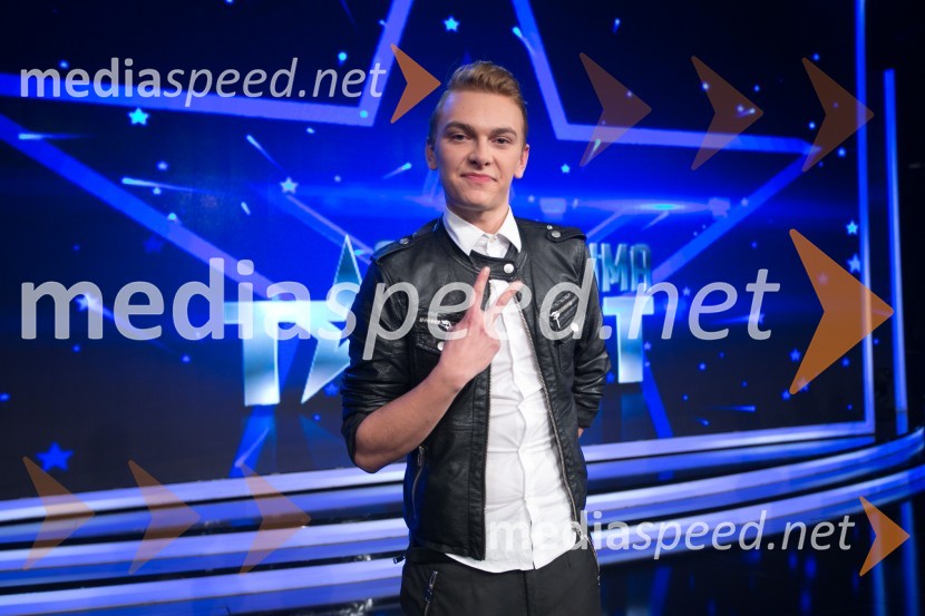  Matej Hribernik, Blue ManSlovenija ima talent 2014, četrta polfinalna oddaja