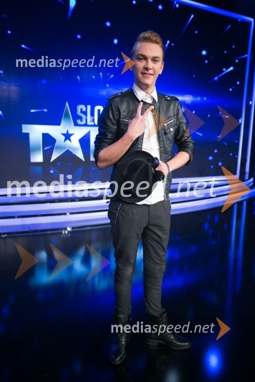  Matej Hribernik, Blue ManSlovenija ima talent 2014, četrta polfinalna oddaja