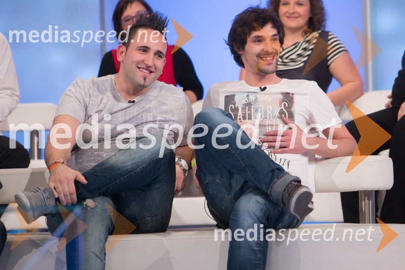  Almir Begić, tekmovalec v šovu Gostilna išče šefa 2014;  Anže Oblak, tekmovalec v šovu Gostilna išče šefa 2014Valerio Lutman je zmagovalec šova Gostilna išče šefa 2014