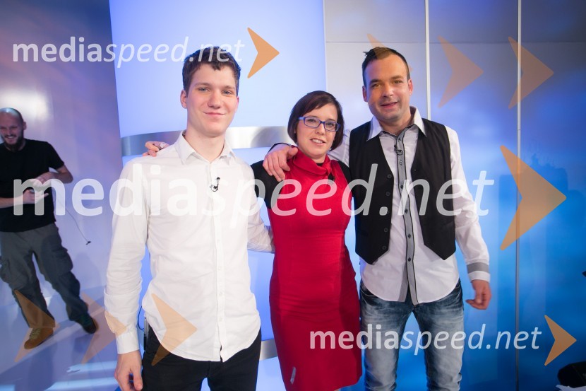  Anže Šoštarič, tekmovalec v šovu Gostilna išče šefa 2014;  Polonca Bregantič, tekmovalka v šovu Gostilna išče šefa 2014;  Matevž Volk, tekmovalec v šovu Gostilna išče šefa 2014Valerio Lutman je zmagovalec šova Gostilna išče šefa 2014