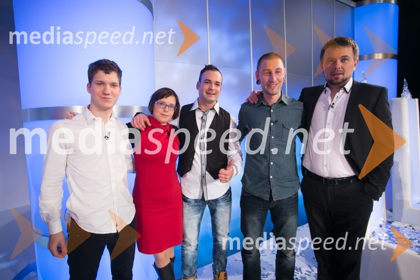  Anže Šoštarič, tekmovalec v šovu Gostilna išče šefa 2014;  Polonca Bregantič, tekmovalka v šovu Gostilna išče šefa 2014;  Matevž Volk, tekmovalec v šovu Gostilna išče šefa 2014;  Edi Vižintin, tekmovalec v šovu Gostilna išče šefa 2014;  Marko Pavčnik, kuharValerio Lutman je zmagovalec šova Gostilna išče šefa 2014