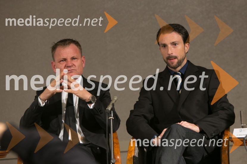  Franci Matoz, odvetnik; dr. Andraž Teršek, pravnik10 najvplivnejših pravnikov, podelitev priznanj