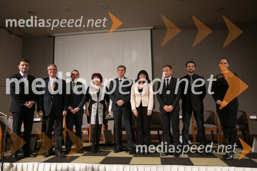 mag. Tomaž Iskra, direktor IUS SOFTWARE, d. o. o.; dr. Marko Pavliha, pravnik; dr.  Matej Avbelj, pravnik;  Vlasta Nussdorfer, varuhinja človekovih pravic; prof. dr. Miro Cerar, predsednik vlade Republike Slovenije; dr.  Janja  Hojnik, pravnica;  Franci Matoz, odvetnik; dr. Andraž Teršek, pravnik;  Nina Zidar Klemenčič, odvetnica10 najvplivnejših pravnikov, podelitev priznanj