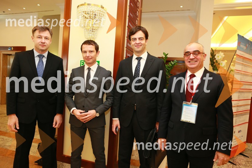  Perica Jukić, predsednik uprave HEP;  Tomaž Orešič, VaasaETT, predsedujoči konferenci Energija14;  Aleksandar Obradović, predsednik uprave EPS;  Yetik K.  Mert, generalni direktor Enerjisa EnerjiEnergija14, 10. mednarodna konferenca o energiji