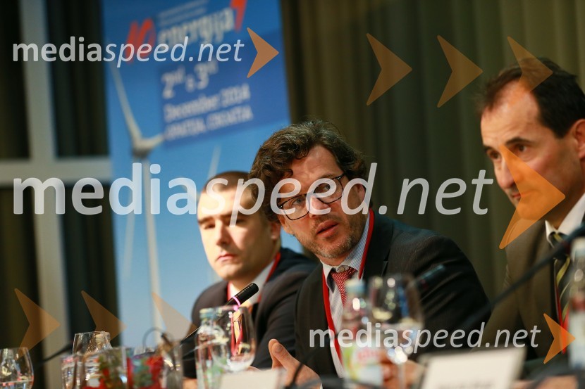  Ivor Zupanić, direktor HROTE;  Tadhg  O'Briain, Direktorat za energetske trge, Evropska komisija ;  Janez Kopač, direktor Energy Community SecretariatEnergija14, 10. mednarodna konferenca o energiji