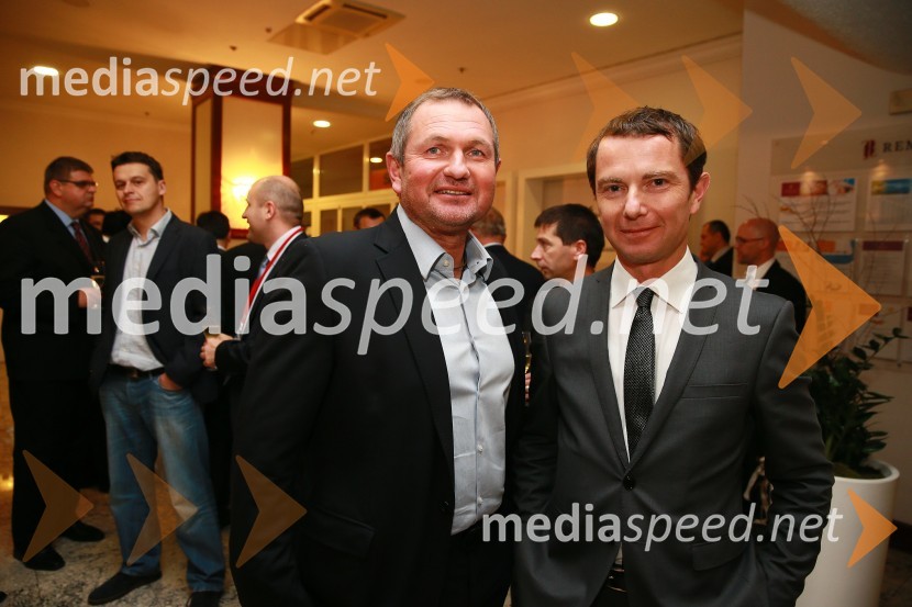  Matjaž Kek, trener, HNK Rijeka;  Tomaž Orešič, VaasaETT, predsedujoči konferenci Energija14Energija14, 10. mednarodna konferenca o energiji