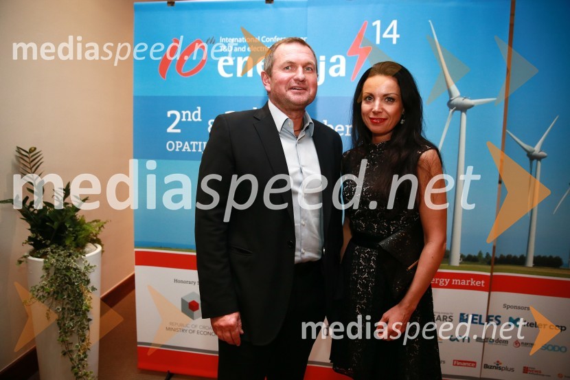  Matjaž Kek, trener, HNK Rijeka;  Tijana Orešič Barač, dr. med. specialistka dermatologijeEnergija14, 10. mednarodna konferenca o energiji
