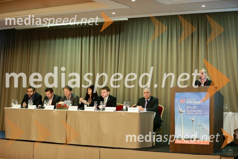  Vladimir Djordjevic, LE Trading;  Jiří  Strnad, ČEPS;  Miloš Mladenović, Elektromreža Srbije;  Yana Dimitrova, Energo-Pro;  Anže Predovnik, direktor BSP Southpool;  Karlo Peršolja, direktor Borzen;  Barbara Jenčič Dekleva, ELESEnergija14, 10. mednarodna konferenca o energiji