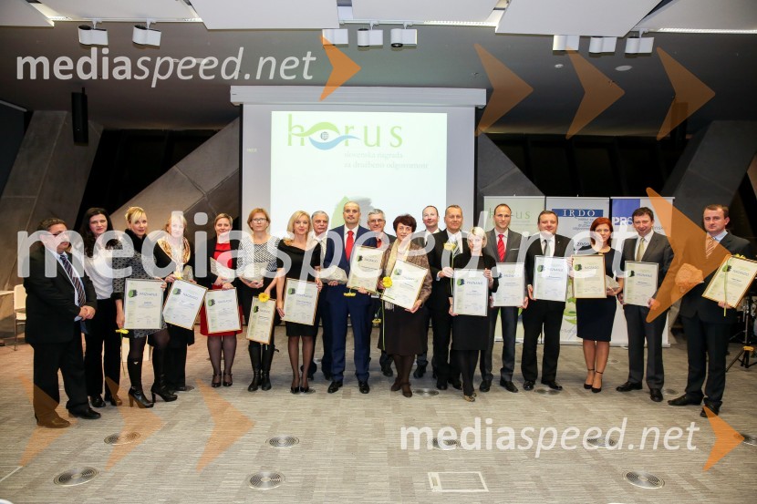 Podelitev nagrad družbene odgovornosti HORUSPodelitev nagrad družbene odgovornosti HORUS