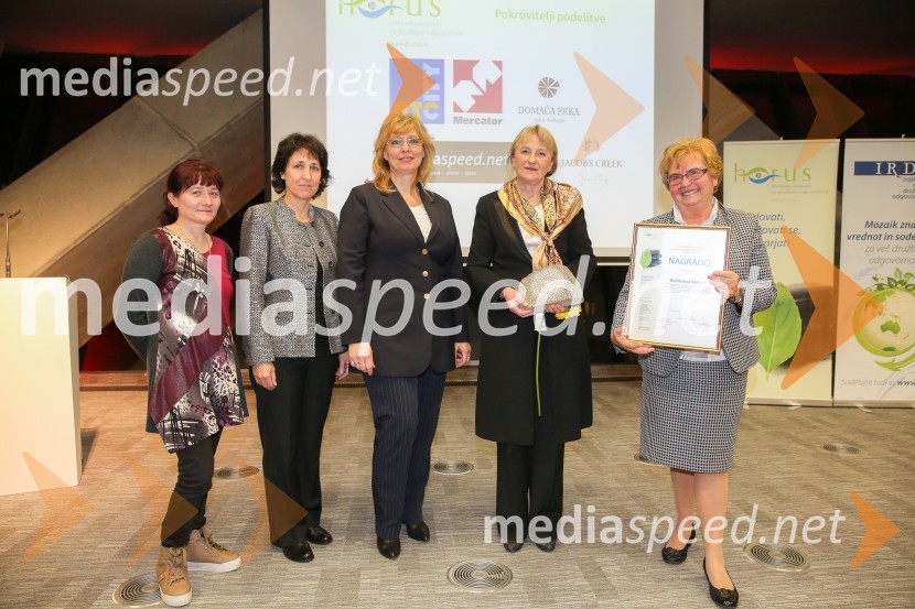  ... ;  ... ;  ... ; mag. Silvana Šonc, direktorica, Bolnišnica Sežana;  ... Podelitev nagrad družbene odgovornosti HORUS