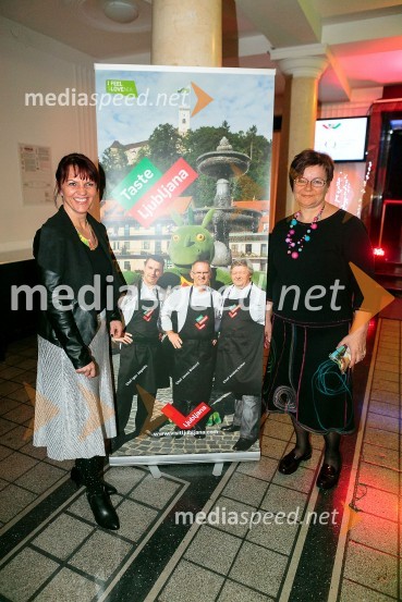 mag. Petra Stušek, v.d. direktorica, Zavod za turizem Ljubljana;  Viktorija Bole, Turizem LjubljanaLjubljanska kakovost 2015, podelitev priznanj
